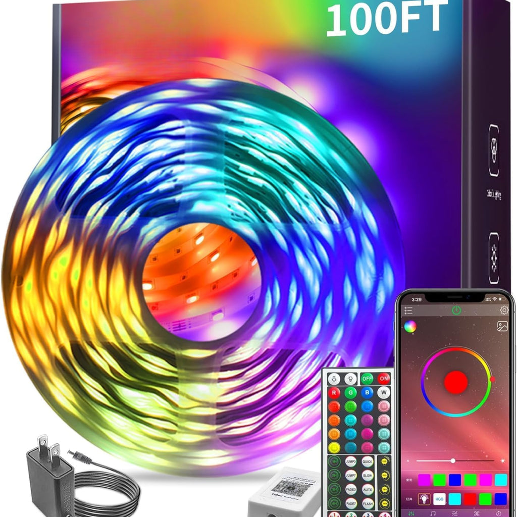 Remote Led Lights for Bedroom Room Lighting Flexible Home Decor