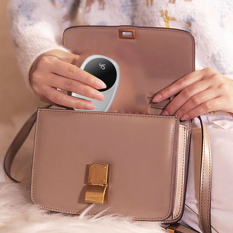 Electric Hand Warmers Rechargeable Multipurpose Camping Hand Warmers 3 Level Adjustable Self-Heating Hand Warmer Pouch
