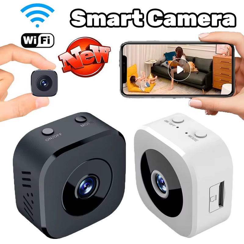 4K Full HD Mini Security Camera Pro Wifi Surveillance with 2 Way Audio Motion Detection Infrared Night Vision Security Camera