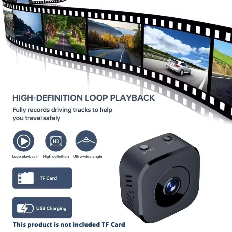 4K Full HD Mini Security Camera Pro Wifi Surveillance with 2 Way Audio Motion Detection Infrared Night Vision Security Camera